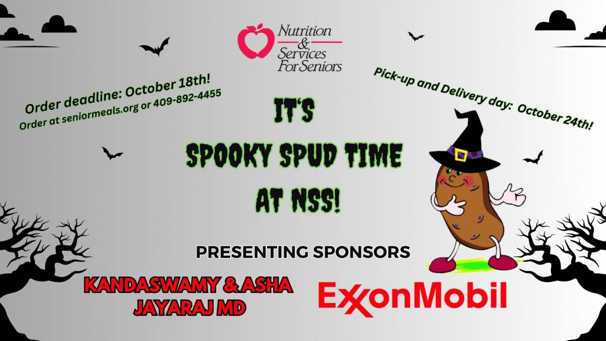 Presenting Sponsors Spooky Spud Time